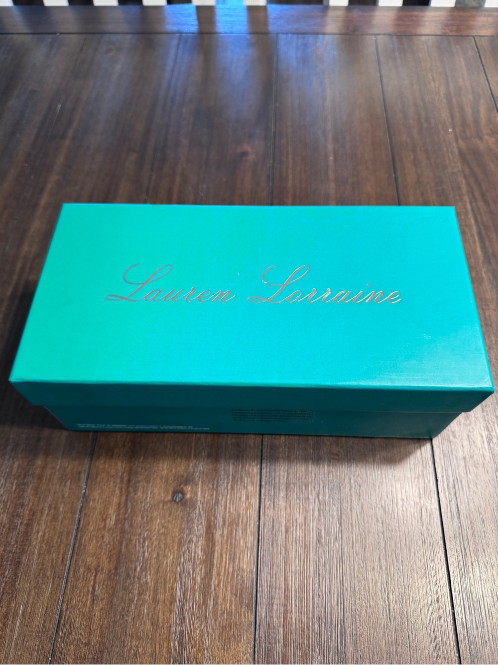 Lauren Lorraine Espadrille Flats Tropical Palm  Crystal Embellished Shoes 8 NIB - Picture 3 of 16